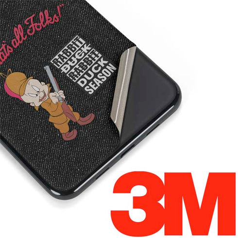 Looney Tunes Elmer Fudd Thats All Folks Google Pixel 3a XL Skin